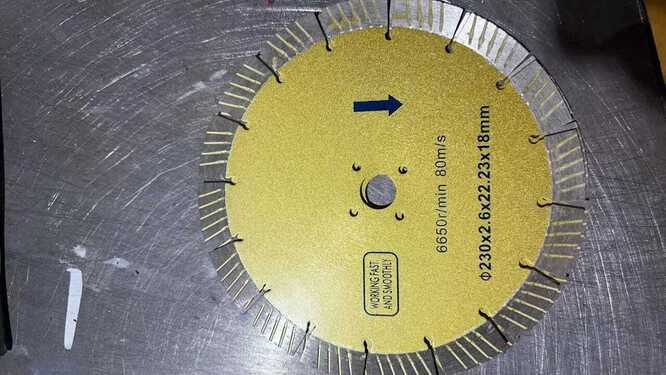 Diamond Cutting Disk